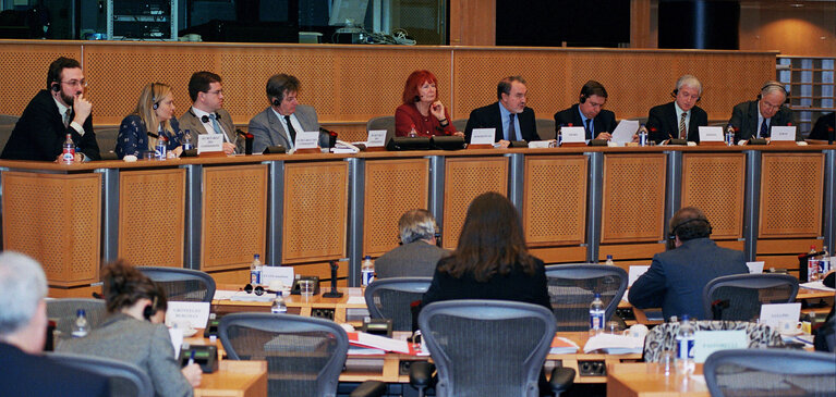 Photo 9: ECON Committee meeting in Brussels - Exchange of views with the Commissioner in charge of Economic and Financial Affairs