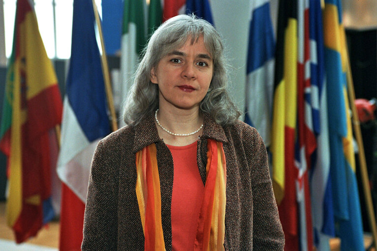 Foto 9: MEP Elisabeth SCHROEDTER at the EP in Strasbourg.