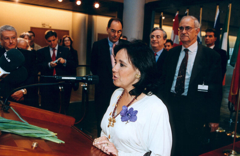 Fotogrāfija 7: Inauguration of the Mariana de Pineda space in Strasbourg