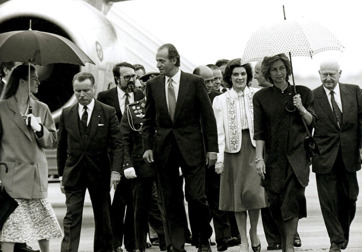 Fotografie 7: Official Visit of the King of Spain to the EP in Strasbourg.