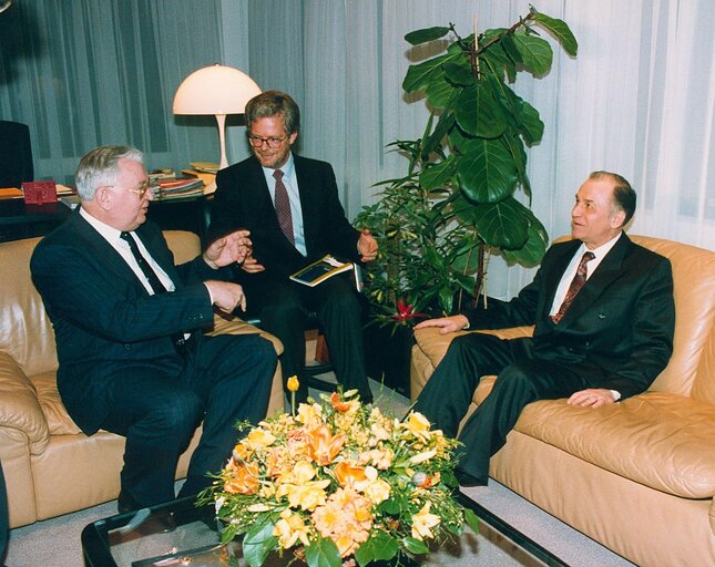 Fotografia 3: EP President meets with the Prime Minister of Romania in Strasbourg