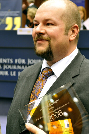 Photo 6 : European Parliament Prize for Journalism 2008