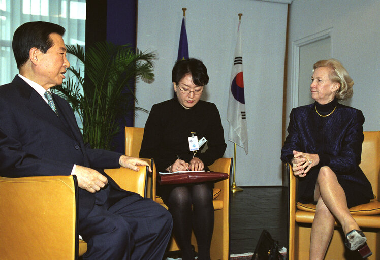 Visit of the President of South Korea to the EP.