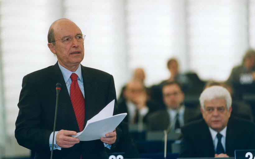 Foto 9: Visit of the Prime Minister of Greece and Acting President of the Council to the EP in Strasbourg.