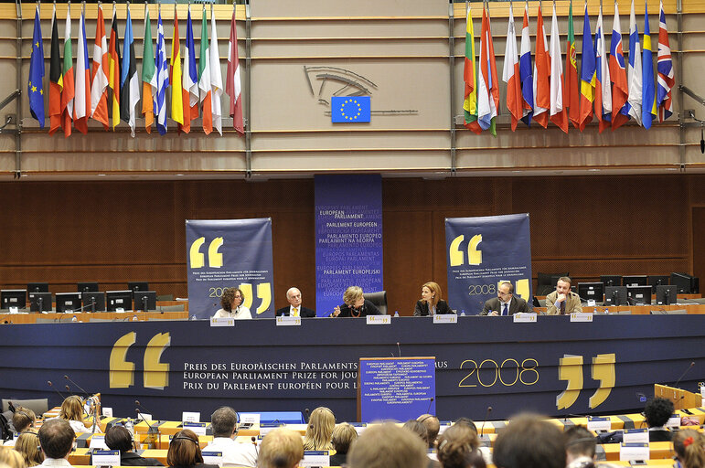 European Parliament Prize for Journalism 2008