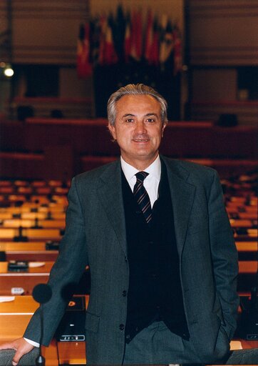 Portrait of Pietro-Paolo MENNEA at the EP in Brussels.