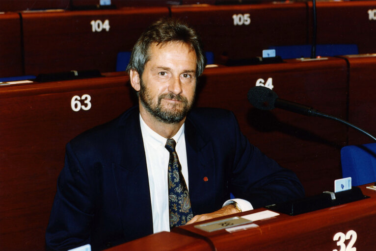 Zdjęcie 26: Jan ANDERSSON in the hemicycle of the EP in Strasbourg.