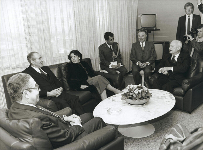 Fotografia 9: Visit of the President of Israel to the EP.