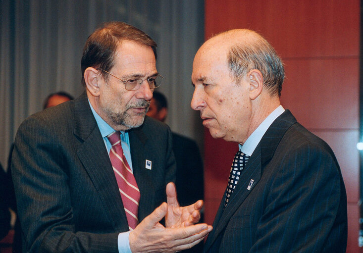 Photo 12: Visit of the Prime Minister of Greece and Acting President of the Council to the EP in Strasbourg, following the Summit on Iraq.