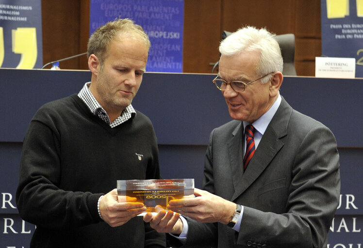 Photo 37 : European Parliament Prize for Journalism 2008