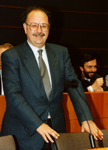 Pietro Antonio DI PRIMA in plenary session in Brussels