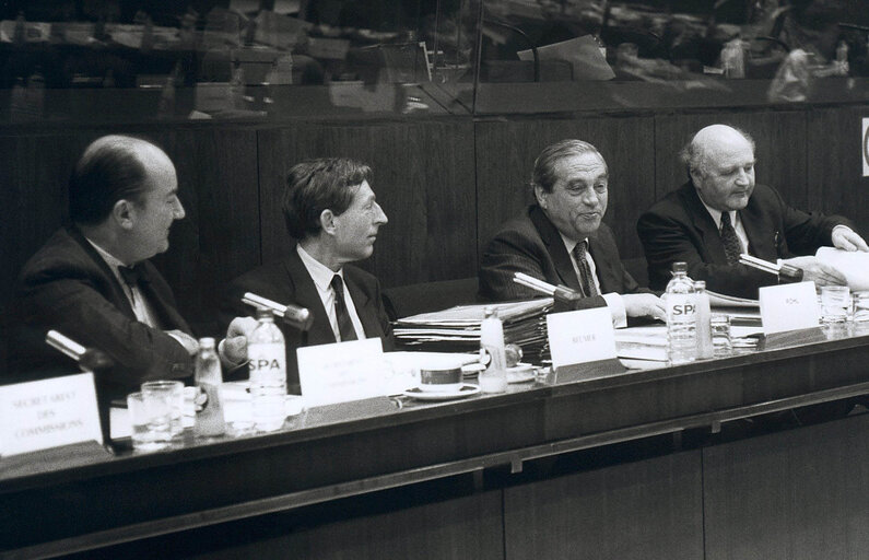 Φωτογραφία 7: Visit of the President of the Bundesbank to the EP in Strasbourg.