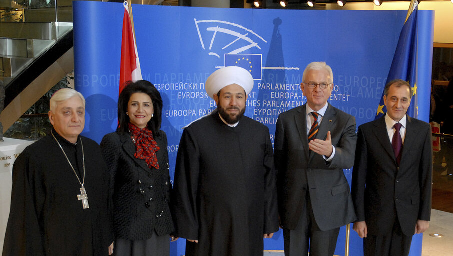 Billede 2: Bilateral meeting with the Grand Mufti of Syria,  Ahmad Badr AL-DIN HASSOUN