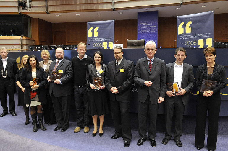 Photo 19 : European Parliament Prize for Journalism 2008