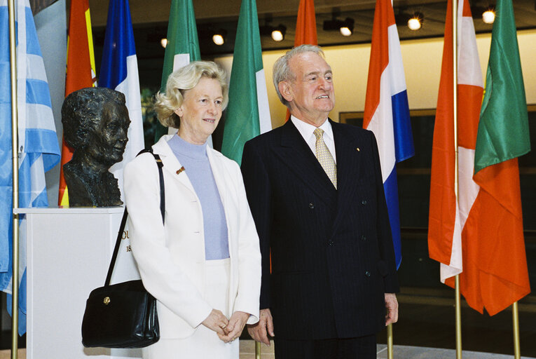 Fotografi 27: German President makes an official visit to the EP in Strasbourg