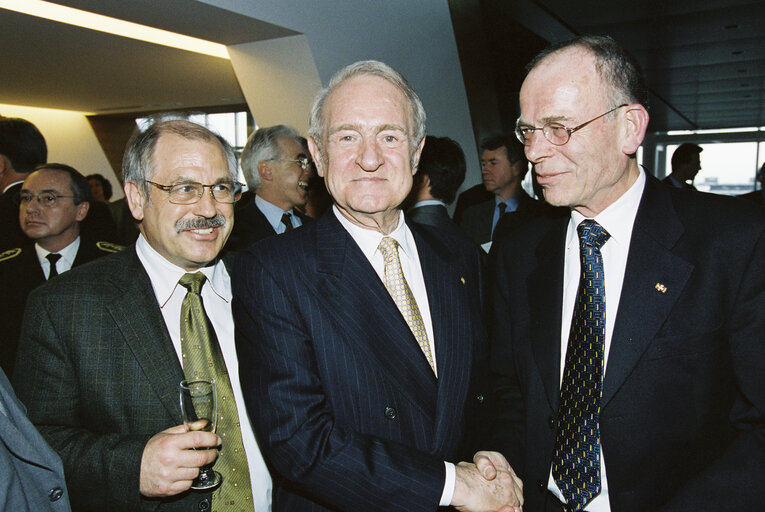 Fotografi 29: German President makes an official visit to the EP in Strasbourg