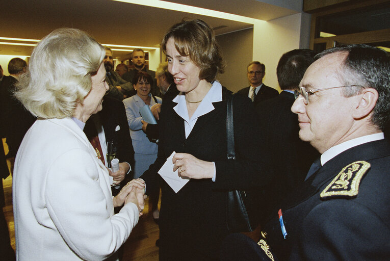 Fotografi 30: German President makes an official visit to the EP in Strasbourg