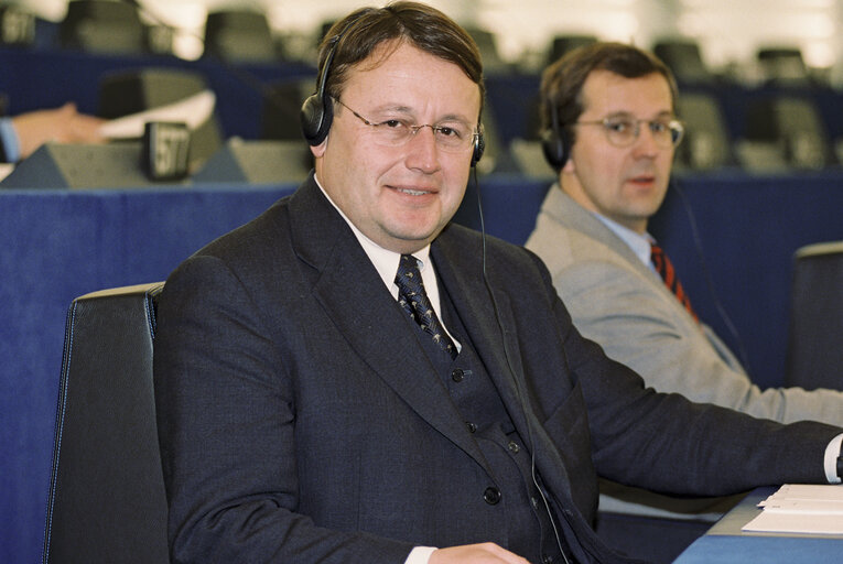 Fotografie 5: MEP Paul RUBIG at the European Parliament in Strasbourg