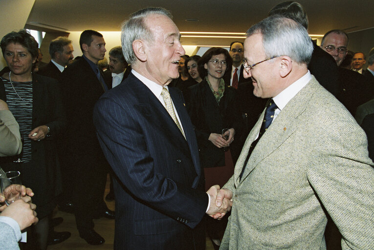 Fotografia 35: German President makes an official visit to the EP in Strasbourg