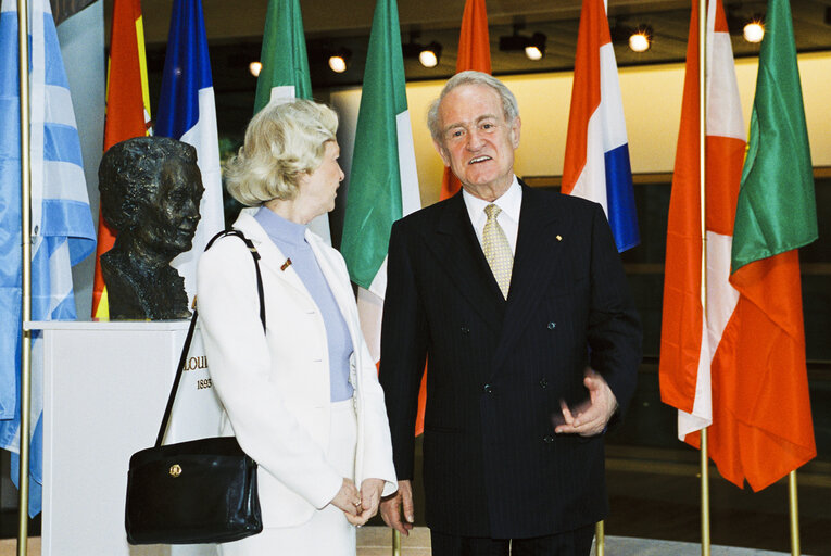 Fotografi 43: German President makes an official visit to the EP in Strasbourg