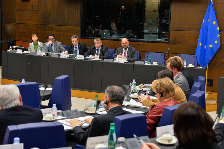 Fotografia 4: Conference of the Committees' Presidents, EP President at CCC for farewell of Klaus-Heiner LEHNE