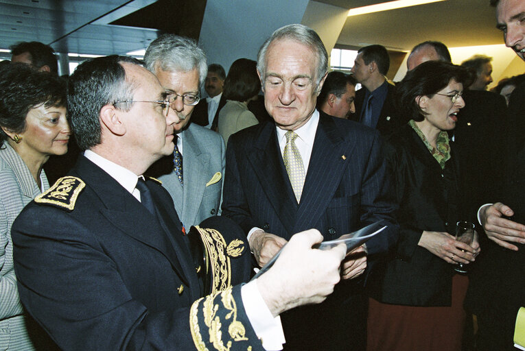 Fotografi 50: German President makes an official visit to the EP in Strasbourg