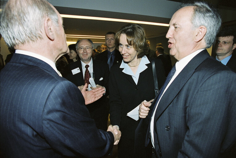 Fotografi 3: German President makes an official visit to the EP in Strasbourg