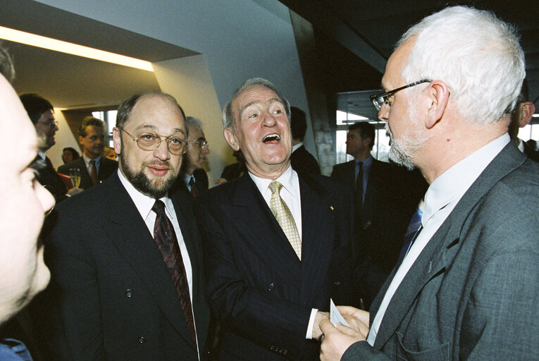 German President makes an official visit to the EP in Strasbourg