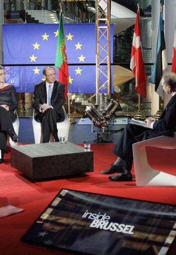 TV Recording with Othmar KARAS