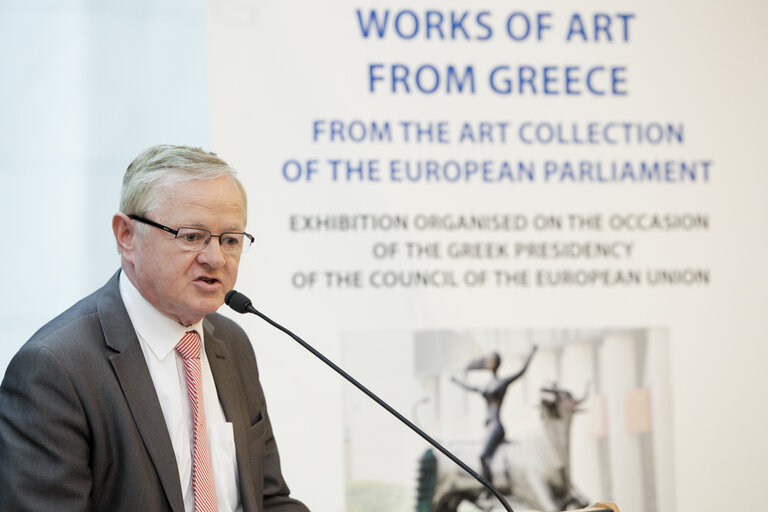 Foto 6: Opening of the rotating exhibition of artworks from Greece