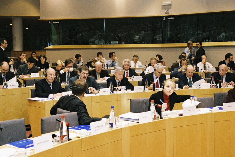 Photo 8 : ECON Committee - Public hearing on Supplementary Pensions