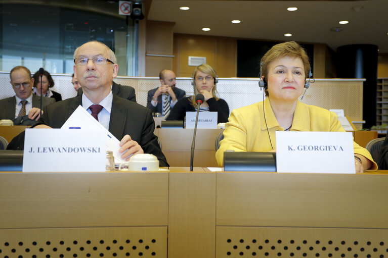 Photo 9 : BUDG committee meeting on money for Syrian refugees