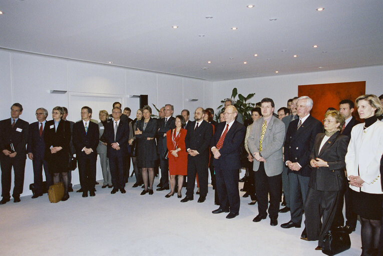 German President makes an official visit to the EP in Strasbourg