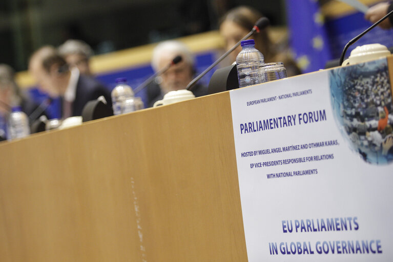 Fotó 13: Parliamentary Forum - EU Parliaments in global governance