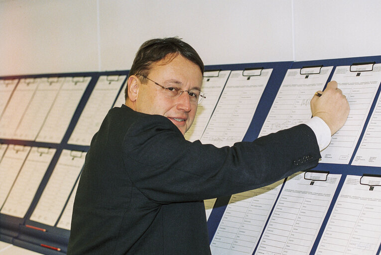 Fotografie 10: MEP Paul RUBIG at the European Parliament in Strasbourg