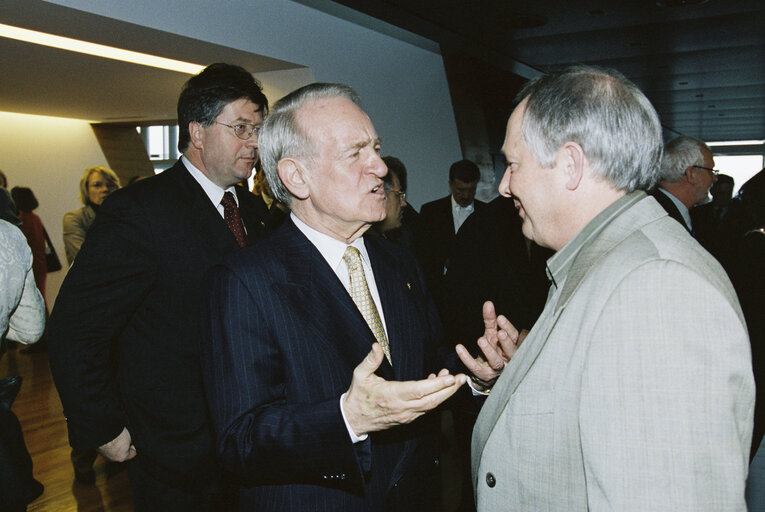 Fotografia 13: German President makes an official visit to the EP in Strasbourg