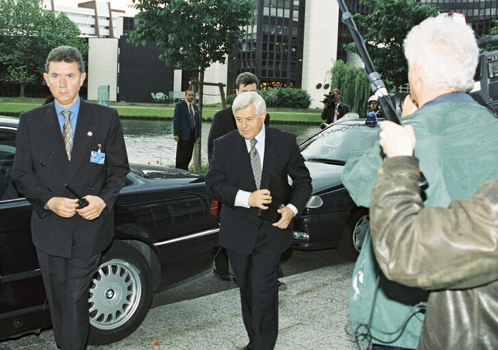 Zdjęcie 22: Visit of Milan KUKAN, President of Slovenia in Strasbourg