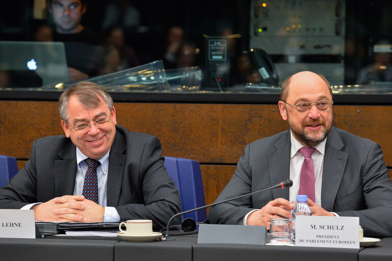 Fotografia 8: Conference of the Committees' Presidents, EP President at CCC for farewell of Klaus-Heiner LEHNE