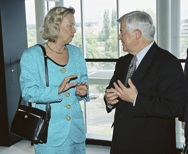 Zdjęcie 19: Reception for President of Slovenia in the European Parliament in Strasbourg