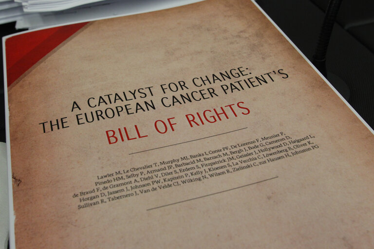 Fotografie 22: Press conference The European Cancer Patients Bill of Rights, charting a course for equitable care for the European Citizens.