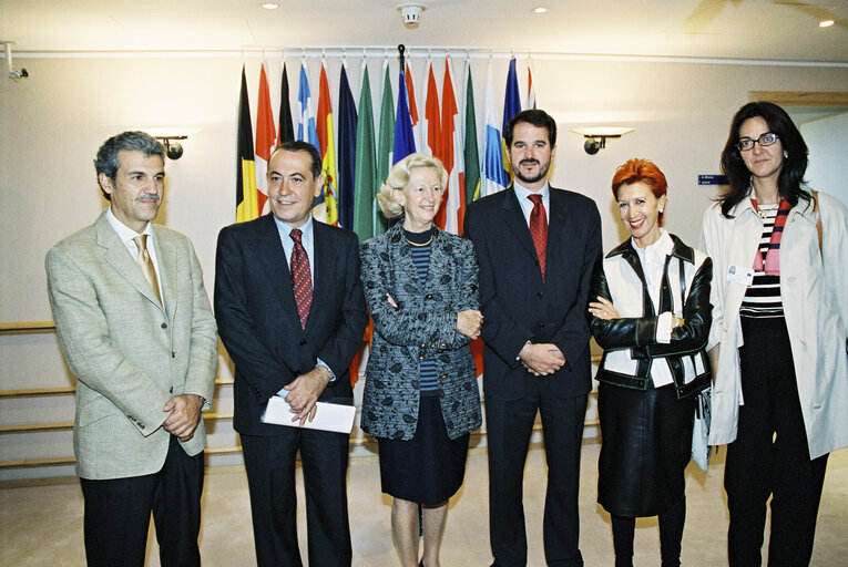 Nicole FONTAINE - EP President meets with MEPs