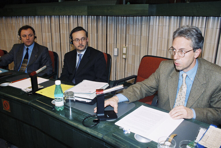 Foto 8: Committee meeting in Strasbourg