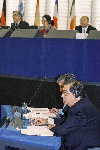 Plenary session - Portuguese Foreign Minister outlined his country's priorities for the presidency of the EU in his first appearance before Parliament.