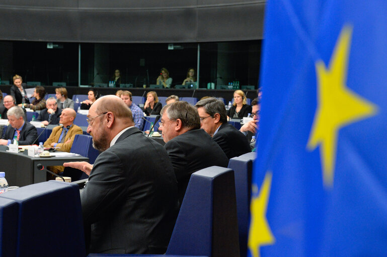Fotografia 6: Conference of the Committees' Presidents, EP President at CCC for farewell of Klaus-Heiner LEHNE