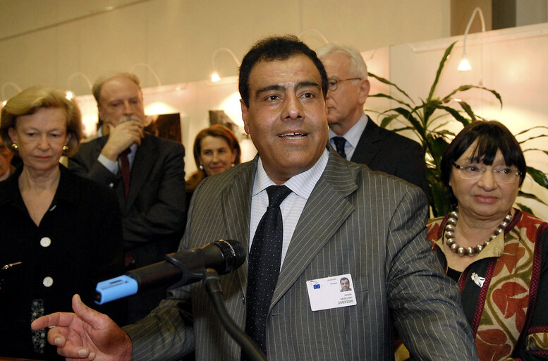 Visit to the EP of Dr Izzeldin Abuelaish, a Palestinian obstetrician in Gaza who has treated both Israelis and Palestinians. In January 2009 during an Israeli raid on Gaza a shell entered his apartment killing his 3 daughters. Dr Abuelaish campaigns for peace between Israel and the Palestinians.
