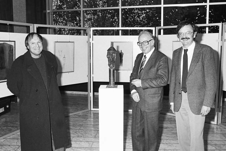 Fotografija 5: Exhibition of German artist Wolf SPITZER in Strasbourg in November 1985