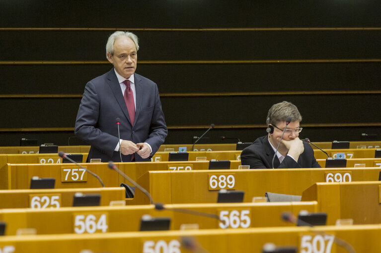 Photo 5 : Plenary session Week 9 2017 in Brussels