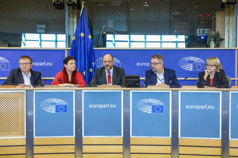 Снимка 12: Meeting of the German delegation in the S&D Group of the European Parliament