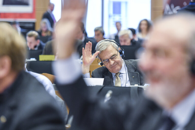 Photo 3 : AFET committee meeting - Vote on the Report on the 2016 Commission Report on Bosnia and Herzegovina - Vote on the Report on the 2016 Commission Report on Albania.