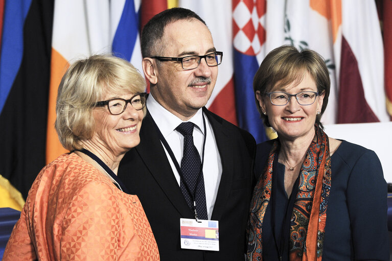 Fotogrāfija 3: Celebration of the ' 60 years of the Treaty of Rome ' in Campidoglio - Ceremony of the signature of the Rome declaration